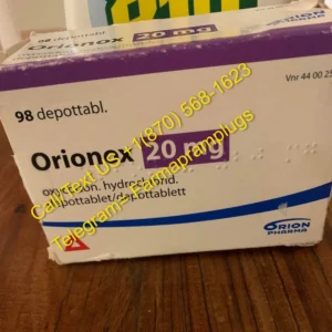 Orionox 20 mg (oxycodon hydrochlorid)